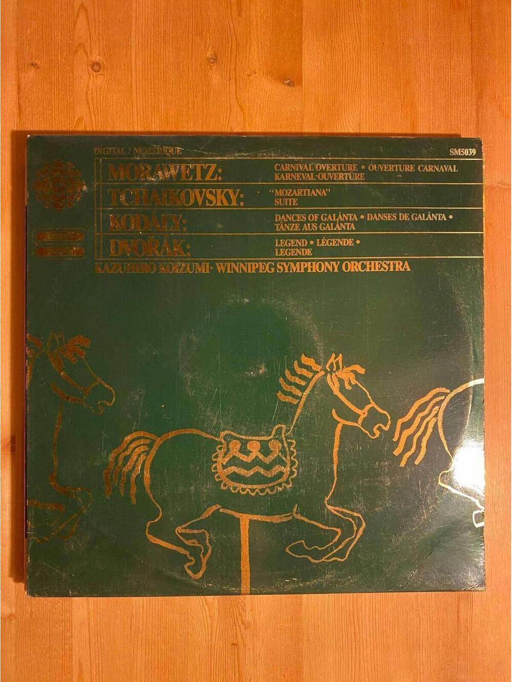 Carnival Overture / “Mozartiana” Suite Vintage 33rpm VG+ AB28